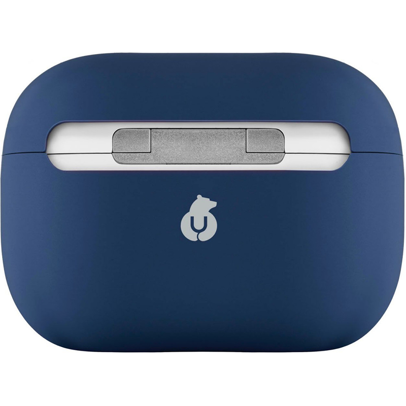 Чехол защитный Airpods Pro 2 Touch Silicone  Case, 0,8 мм, силиконовый, Тёмно-синий